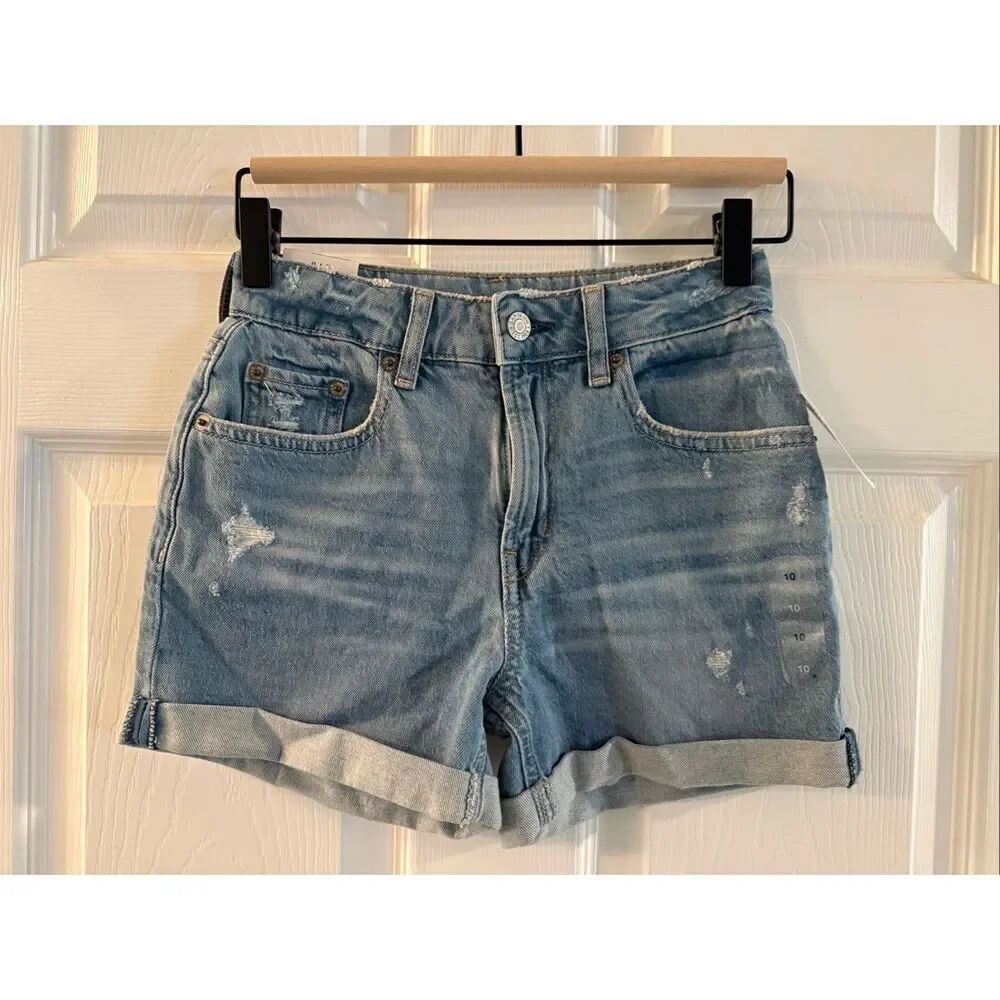 NWT GAP Kids Girlfriend High rise Shorts